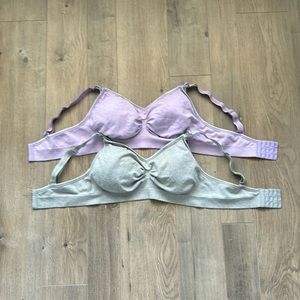 SizeL bundle of maternity bras